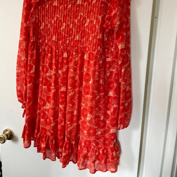 Free People These Dreams Mini Dress in Orange - Picture 3 of 7